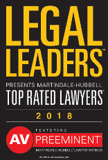 AV Preeminent - Legal Leaders - 2018